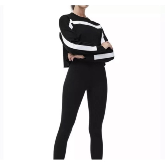 NWT Good American Women’s The Warm Up Cropped Pullover Sweater Size 5 - Picture 2 of 13